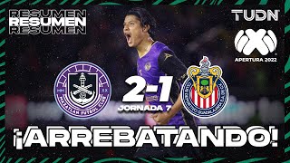 Resumen y goles  Mazatlán 21 Chivas  Liga Mx Apertura 22 J7  TUDN [upl. by Rednaeel]