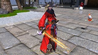 「FINAL FANTASY XIV」Eureka Anemos Weapons kikuichimonji Anemos Obtained SAMURAI PS4 Pro [upl. by Attesoj701]