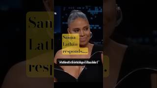 People say Sanaa Lathan looks like Ashanti She responds… youtubeshorts ashanti tvshow [upl. by Lasorella]