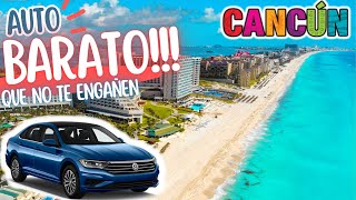 🆘 ¿Cómo rentar auto BARATO Cancún 🔥 TUTORIAL evitar FRAUDES ✅ Guía  completa ‼ 100 Real 🔴 TIPS [upl. by Ennahtur]