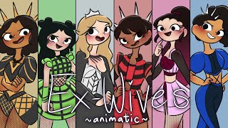 ExWives  SIX the Musical Animatic [upl. by Hannahsohs]