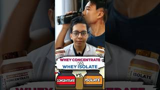 Whey Concentrate VS Whey Isolate  DtBhawesh  diettubeindia dietitian bestwheyprotein shorts [upl. by Seldon]