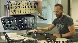 Moog Mother amp DFAM Live Jamming TalkDemo [upl. by Aleuname]