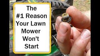 How to fix a lawn mower that wont start  Ten Minute DIY Repair [upl. by Luap]