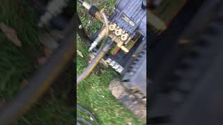 Pressure washer Unloader causing engine surge [upl. by Cutler]