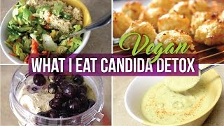 UPDATE  WHAT I EAT  Vegan GlutenFree SugarFree Candida Diet Detox [upl. by Albur]