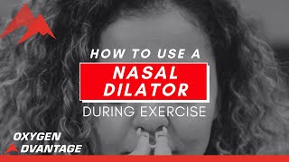 How to use a Nasal Dilator during Exercise [upl. by Alcot]