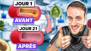 21 jours pour déboucher ses artères grâce à son alimentation infarctus AVC… [upl. by Reivaxe708]