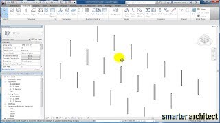 Revit Structure 2013 Tutorials Modeling Revit Columns [upl. by Hanshaw]