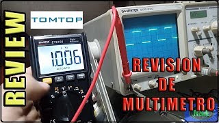 REVIEW TOMTOP MULTIMETRO WinAPEX ET8102 [upl. by Evelyn]