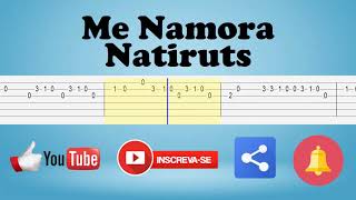 Me Namora  Natiruts  Violão Tutorial  Tablatura  Melodia Leozinho [upl. by Sharona301]