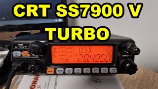 Radiostacja CRT SS7900 V7 TURBO  Prezentacja Unboxing [upl. by Virnelli]