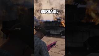 AKHRINYA FRANKLIN BISA MENGHANCURKAN TANK games gta5 [upl. by Zoarah]