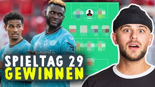 Das BESTE Kickbase Team für Spieltag 29 💥📈 [upl. by Anatnas]