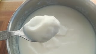 पाउडर का दही कैसे बनाए ॥ How to make Skimmed milk yogurt at home [upl. by Omixam]