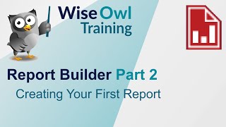 SSRS Report Builder Part 2  Creating Your First Report [upl. by Colwin]