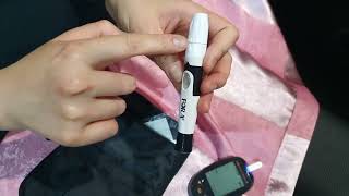 Mastering Blood Sugar Testing Easy Guide to Using Lancet Meter amp Test Strips [upl. by Auberon]