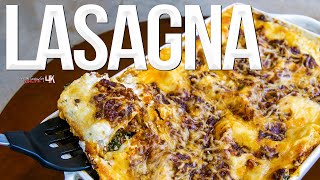 Lasagna Recipe and the Best Bolognese Sauce  SAM THE COOKING GUY 4K [upl. by Zeb856]