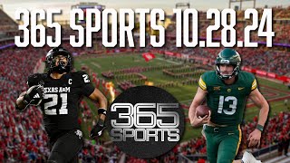 365 Sports BYU Runs the Big 12 Baylor Rolls Pokes Is Texas AampM Real AP Poll amp more  102824 [upl. by Aitnic]