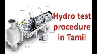 Hydro test Basic Procedure Heat exchanger hydro testpipe line hydro testoperationMaintenance [upl. by Chlores]