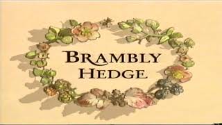 Brambly Hedge Winter amp Spring Story VHS UK 1997 [upl. by Crissie]