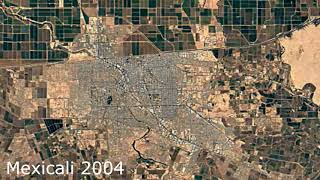 Mexicali 1984  2016 crecimiento de ciudad [upl. by Senhauser21]