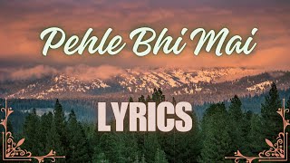 Pehle Bhi Mai Lyrics  Animal  Ranbir Kapoor  Sandeep V  Lyric Loom [upl. by Latia]