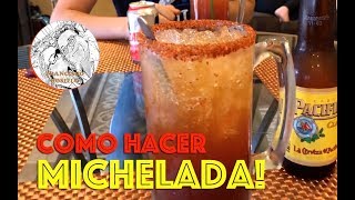 Michelada Como hacer una Michelada [upl. by Huff]