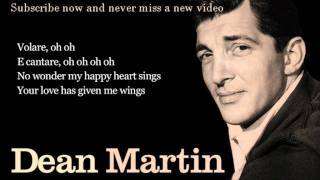 Dean Martin  Volare  Lyrics [upl. by Tripp]