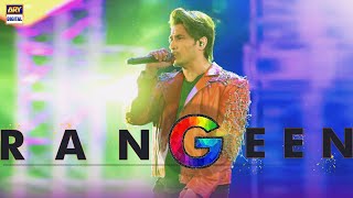 Rangeen  Ali Zafar  Live Performance  ARYLagunaConcert [upl. by Ahselef]