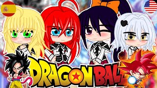 The High School DxD girls react to Goku °🇪🇸🇺🇸° [upl. by Nissy]