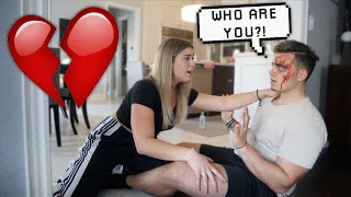 I LOST MY MEMORY PRANK ON GIRLFRIEND SHE CRIES [upl. by Ssitnerp]