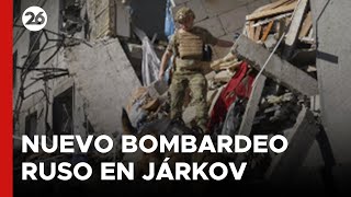 Nuevo bombardeo ruso en Járkov [upl. by Keifer]