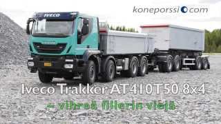 Iveco Trakker AT410T50 8x4  vihreä fillerin viejä [upl. by Seto]