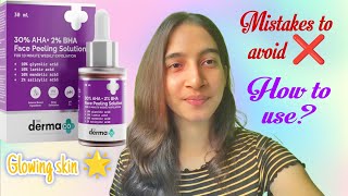 How to Use Aha bha peeling solution [upl. by Wivina]