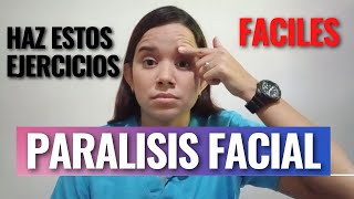 11 Ejercicios FACILES para PARALISIS FACIAL [upl. by Dorren]