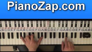 How To Play 4AM  Melanie Fiona On Piano Tutorial [upl. by Dachi340]