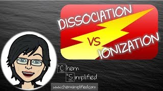 Dissociation and Ionization Examples  Dr K [upl. by Aihsetel]