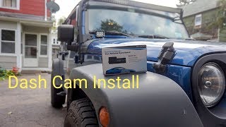 Installing a Blackvue 450 DashCam into my Jeep Wrangler Unlimited [upl. by Banquer]