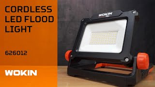 WOKIN 20V LED Flood Light Battery Powered Portable Work Light [upl. by Duval]