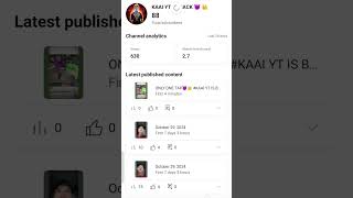 1000 subscribe please 🥺🥺😭 KAAI YT IS BACK [upl. by Asek198]