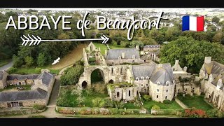 Abbaye de Beauport Paimpol France  Drone version [upl. by Nepets642]