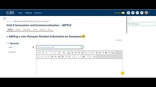 How to set up Panopto Student Submission [upl. by Goulette]