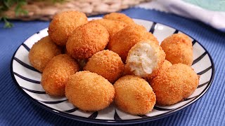 Croquetas de Merluza  Receta Rápida Fácil y Deliciosa [upl. by Notsirt]