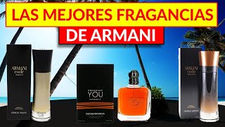 Los Mejores Perfumes para Hombres de ARMANI [upl. by Attiuqal109]