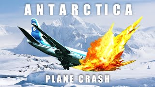 Air New Zealands plane got crashed in Antarctica Mount Erebus disaster occurred on 28 November 1979 [upl. by Martin871]