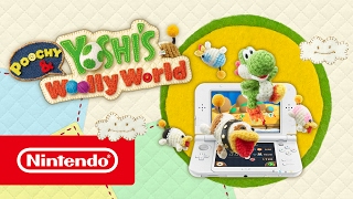 Poochy amp Yoshis Woolly World – Launch Trailer Nintendo 3DS [upl. by Nojel]