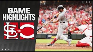 Cardinals vs Reds Game Highlights 52924  MLB Highlights [upl. by Vaios]