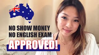 Australian Student Visa PROCESSED for less than 100k  NO SHOW MONEY [upl. by Byler]