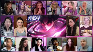 Demon Slayer Season 3 Episode 10 Girls Reaction Mashup  Swordsmith Village Arc Ep 10 [upl. by Colman]